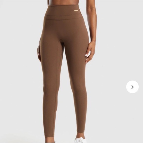 Gymshark Pants & Jumpsuits Gymshark X Whitney Simmons Dandelion Brown Leggings V3 Xxl Poshmark